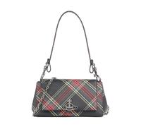 Vivienne Westwood Hazel Saffiano Printed Medium Shoulder bag, female, black