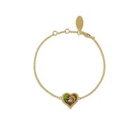Vivienne Westwood heart-charm bracelet - Gold OS