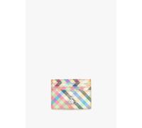 VIVIENNE WESTWOOD Heather Plaid Flat Card Holder Size: One Size, Colou