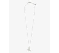 Vivienne Westwood Jewellery Womens Platinum/ Crystal Grace Small Orb Pendant Necklace