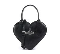 Vivienne Westwood Josephine Heart Embossed Croc Mini Handbag, female, black