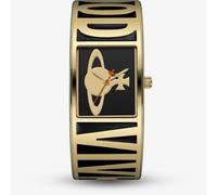 Vivienne Westwood Ladies Belvoir Black & Gold Bangle Watch VV325BKGD