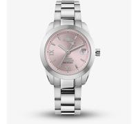 Vivienne Westwood Ladies Fenchurch Silver Tone Pink Dial Watch VV292PKSL