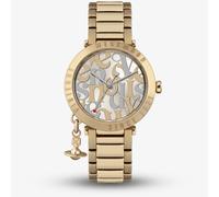 Vivienne Westwood Gold Logo Monogram Orb Bracelet Watch - Gold