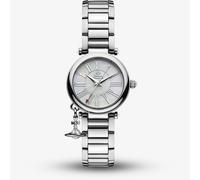 Vivienne Westwood Ladies Orb Silver Mother Of Pearl Dial Watch VV006PSLSL