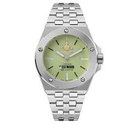 Vivienne Westwood Leamouth Unisex Quartz Watch with Green Dial & Stainless Steel Bracelet