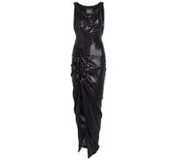 Vivienne Westwood Liz Side Panther Sequin-embellished Midi Dress - Black - 42 (UK10 / S)