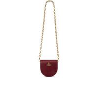 Vivienne Westwood Lizard saddle crossbody bag - Red OS