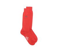 Vivienne Westwood Orb-embroidery socks - Red 5-8-6-8-9-11