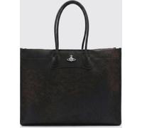 VIVIENNE WESTWOOD Orb Leather Shoulder Bag