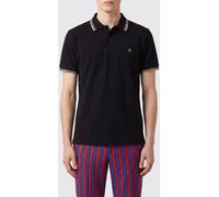 VIVIENNE WESTWOOD Orb Logo Cotton Polo with Contrast Tipping - Size: L - male