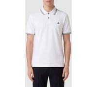 VIVIENNE WESTWOOD Orb Logo Cotton Polo with Contrast Tipping - Size: M - male