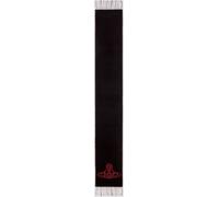 VIVIENNE WESTWOOD Orb Logo Pattern Wool Scarf with Fringed Edges - Size: OS - female