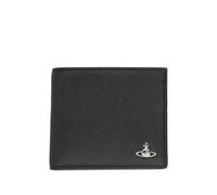 Vivienne Westwood Orb plaque bi-fold wallet - Black OS