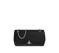 Vivienne Westwood Orb-plaque shoulder bag - Black One Size