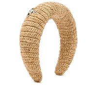 Vivienne Westwood Orb Raffia Headband - Beige - One Size