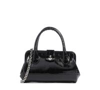 Vivienne Westwood Pamela Embossed Croc Small | leather Crossbody bag | black