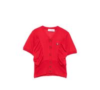 Vivienne Westwood Pamela ruched cardigan - Red XS-S-L