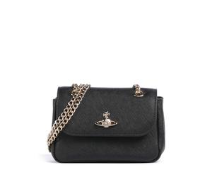 Vivienne Westwood Saffiano Small | Shoulder bag | black