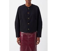 VIVIENNE WESTWOOD Short Wool and Cashmere Coat with Orb Logo Embroidery - Size: L - female