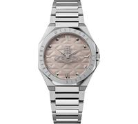 Vivienne Westwood Silver Pink Aldgate Round Bracelet Watch - Silver