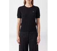 VIVIENNE WESTWOOD Slim Fit Cotton and Cashmere Jumper with Orb Logo - Size: M - female