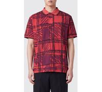 VIVIENNE WESTWOOD Slim Fit Orb Logo Abstract Print Cotton Polo - Size: M - male