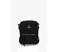 VIVIENNE WESTWOOD Small Jackson Black Cross-Body Satchel Bag Size: One