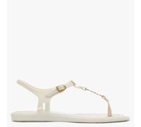 VIVIENNE WESTWOOD Solar Orb White Toe Post Sandal Size: 40, Colour: White Patent