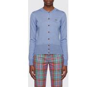 VIVIENNE WESTWOOD Sweater Woman color Blue - Size: XS - female
