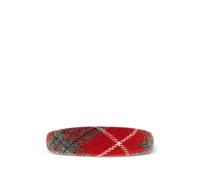 Vivienne Westwood tartan-pattern headband - Red One Size