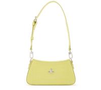 Vivienne Westwood Tasha Crocodile-effect Leather Shoulder bag - Yellow - One Size