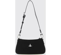 VIVIENNE WESTWOOD Tasha Faux Leather Shoulder Bag with Orb Logo - Size: OS - female