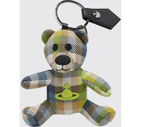 VIVIENNE WESTWOOD Teddy Bear Tartan Keychain with Orb Logo - Size: OS - female