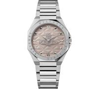 Vivienne Westwood The Aldgate Ladies Quartz Watch Pink Dial, Silver Stainless Steel Case and Bracelet