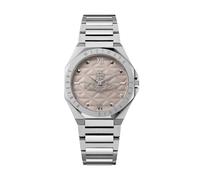 Vivienne Westwood The Aldgate Pink Dial & Stainless Steel Bracelet Watch
