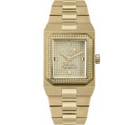 Vivienne Westwood The Brunswick 24mm Ladies Quartz Watch with Light Olive Dial Gold Stainless Steel Case and Bracelet