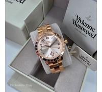 Vivienne Westwood VV152RSRS Ladies Bloomsbury Watch New w/ Box, Manual, Tags
