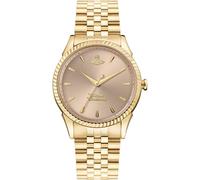Vivienne Westwood Gold Seymour Pink Round Dial Watch - Gold