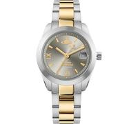 Vivienne Westwood Fenchurch Ladies 28mm Quartz Analogue Display Watch with Grey Dial and Two Tone Stainless Steel Bracelet