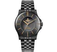 Vivienne Westwood Walbrook Black Dial & IP Black Stainless Steel Bracelet Watch