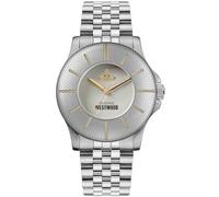 Vivienne Westwood Walbrook Ladies 37mm Quartz Analogue Display Watch with Grey Dial and Silver Stainless Steel Bracelet