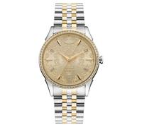 Vivienne Westwood Watches Womens Champange Vv208cpsg the Wallace Stainless-steel and Swarovski Crystal Quartz Watch