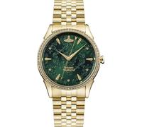 Vivienne Westwood Watch VV208GDGD Analog Gold Stainless Steel Band Green Dial