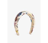 Vivienne Westwood Womens Beige Folk Floral-print Silk Headband