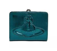 Vivienne Westwood Women's Chelsea Green Metallic Wallet with Frame Pocket 51010020
