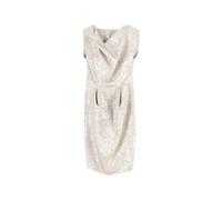 Vivienne Westwood Women's Preloved Red Label Cowl Neck Dress in Cream Polyester | Size: 40