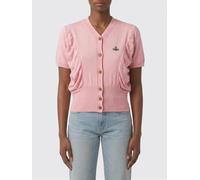 VIVIENNE WESTWOOD Wool and Silk Cardigan with Ruffles - Size: XS - female