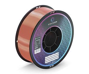 Viviform Silk PLA Filament for 3D Printers, 1 kg Roll, Diameter 1.75 mm +/- 0.03 mm, Hyacinth, VF-PLA403, 1 kg