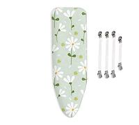 ViviJane Ironing Board Cover, 160 x 60 cm, Extra Large, Universal Size, With 4 Clips, (Fits Board L-135 to 155cm x W 35-55cm), XL